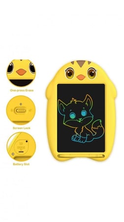 كمبيوتر لوحي للكتابة بشاشة إل سي دي 8.5 بوصة للأطفال لوحة خربش ملونة كمبيوتر لوحي للرسم ، ألعاب تعليمية هدايا للأطفال الصغار