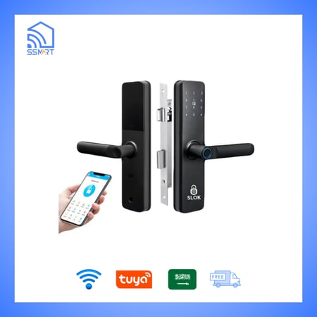 سمارت لوك قفل ذكي بصمة للشقق واي فاي SLOK 623 WIFI