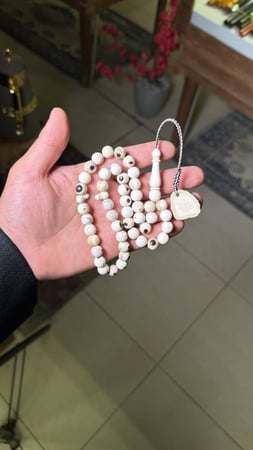 قرن غزال طبيعي دائري