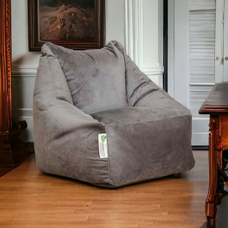 اندرسون جراند بين باج لون رمادي بتصميم فاخر Bean Bag Saudi Arabia