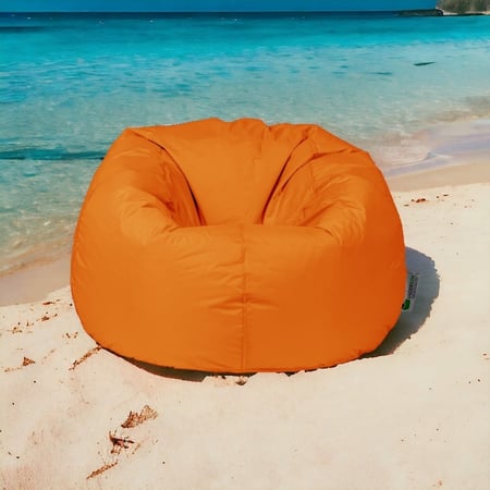 بين باج أندي لون برتقالي مقاوم للماء Bean Bag Saudi Arabia بين باج KSA