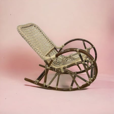 كرسي هزاز خارجي للتأمل مريح مناسب للقيلولة في الهواء الطلق بين باج KSA