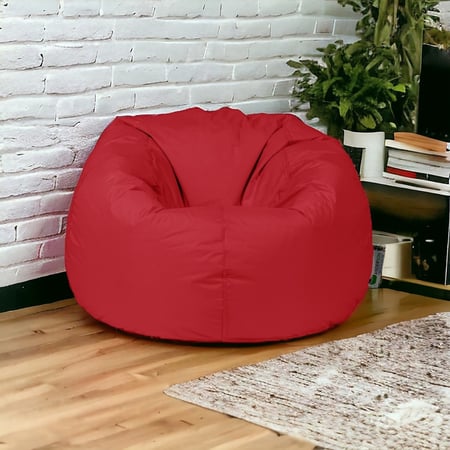بين باج أندي لون أحمر مقاوم للماء Bean Bag Saudi Arabia بين باج KSA