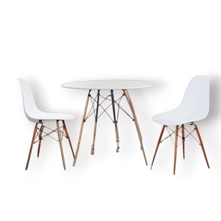 طاولة وكرسيين