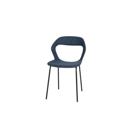 كرسي بتصميم بيضاوي عصري