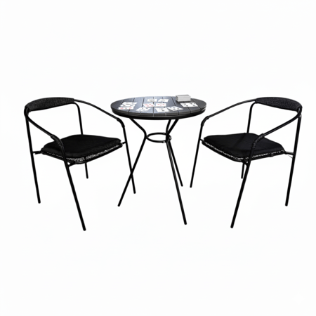 طاولة وكرسيين