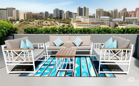 جلسة خارجية للحدائق