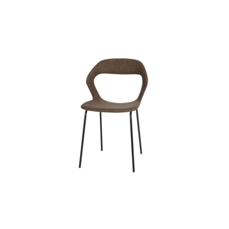 كرسي بتصميم بيضاوي عصري