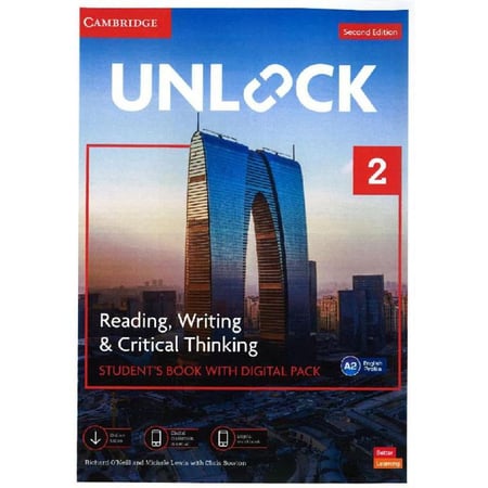 UNLOCK 2 READING & WRITING  STUDENT'S BOOK WITH DIGITAL PACK
