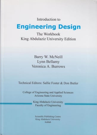 INTRODUCTION TO ENGINEERING DESIGN - WORKBOOK -KAU'S EDITION