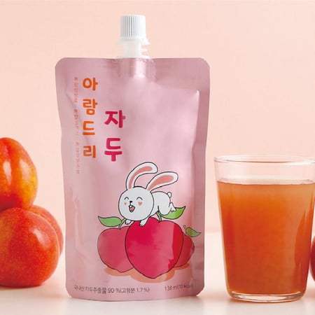 عصير البرقوق الكوري 138g