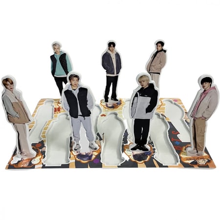 ستاند bts صغير من الورق المقوى ( شكل عشوائي)ا ارمي