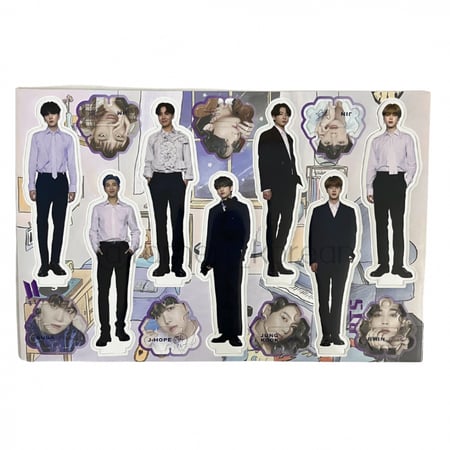 ستاند bts صغير من الورق المقوى ( شكل عشوائي)ا ارمي