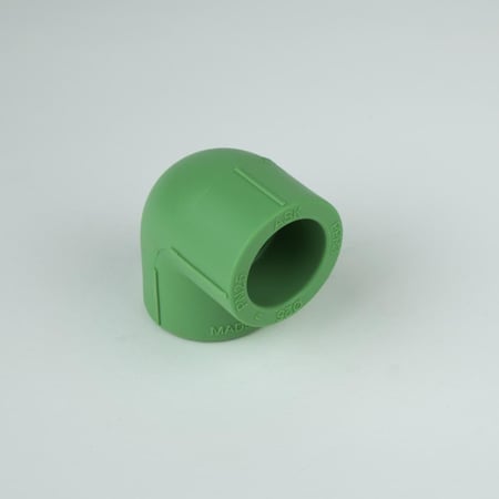 كوع زاوية 90 درجة لون اخضر مقاس 32مم من عسك للأنابيب صناعه سعودية