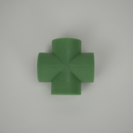 تسوق قسام رباعي بلاستيك PPR مقاس 25 مم