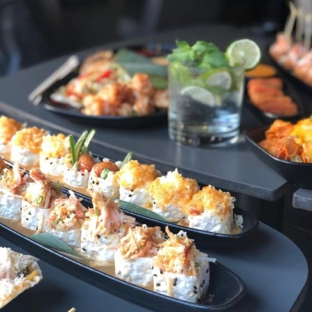 مامي نوري - ورق صويا ابيض بالسمسم