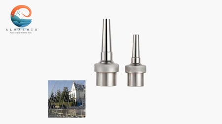 فوهة نافورة مستقيمة قابلة للتعديل Fountain nozzle