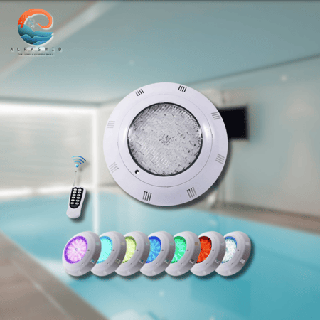 انارة ملونة 7 الوان مع ريموت تحكم (ضمان سنة)