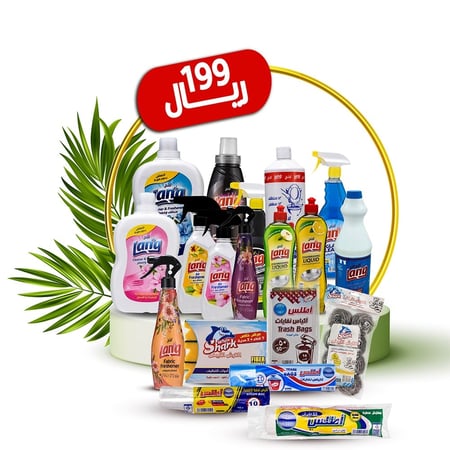 كرتون العائلة 20 منتج 199 ريال فقط