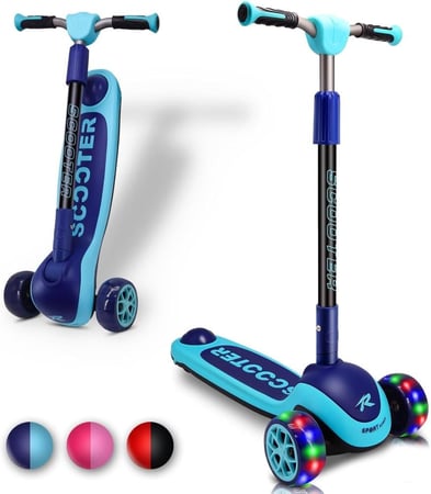 سكوتر بثلاث عجلات للأطفال والكبار