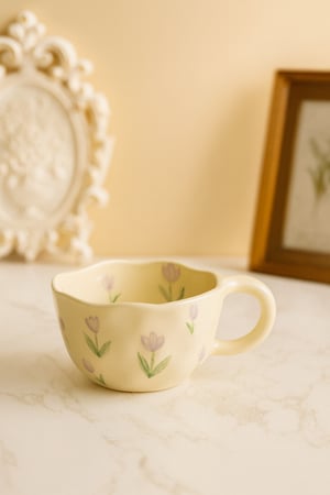 اكواب بطبعات الورود