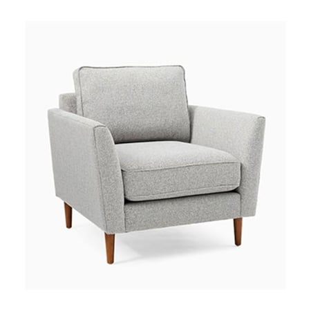 كرسي مفرد بحشوة اسفنج و نوابض بوكت سبرنج