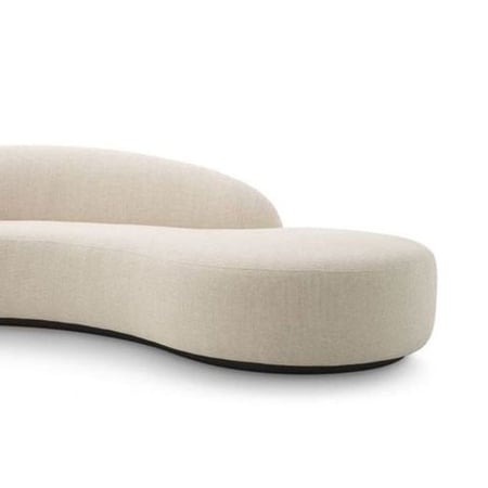 كنبة ثلاثية بحشوة اسفنج و نوابض بوكت سبرنج