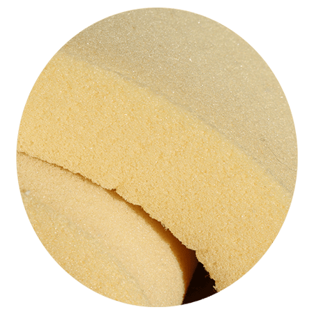 كنب زاوية بحشوة اسفنج و نوابض بوكت سبرنج