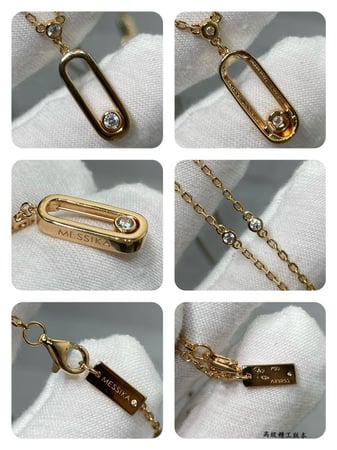 Messika diamond necklace