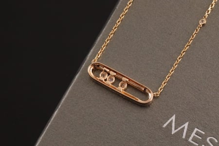 Messika diamond necklace