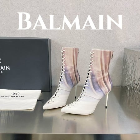 Balmain Leather boots size:35-41