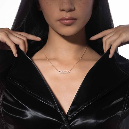 Messika diamond necklace