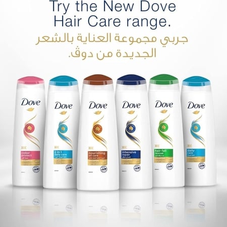 شامبو وبلسم دوف العانية اليومية 2 في 1 - 600 مل