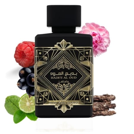 عطر بديع العود من لطافة عود فور جلوري للرجال - او دي برفيوم 100 مل