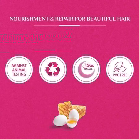 شامبو فاتيكا يصلح ويحافظ بالعسل والبيض - 700 مل