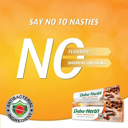 معجون أسنان دابر هيربال بالقرنفل - 150 مل