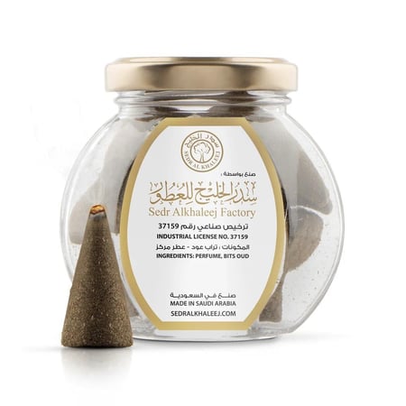 معمول هرمي العود سدر الخليج - 50 جرام - الزعيم