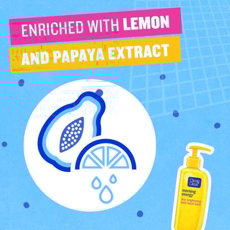 غسول يومي للوجه كلين اند كلير لبشرة مشرقة ونضرة - 150 مل