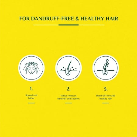 شامبو فاتيكا للحماية من القشرة بالليمون والزبادي - 700 مل