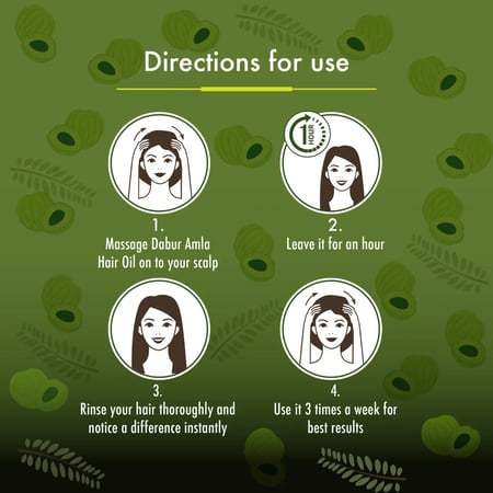 زيت الشعر دابر أملا - 500 مل