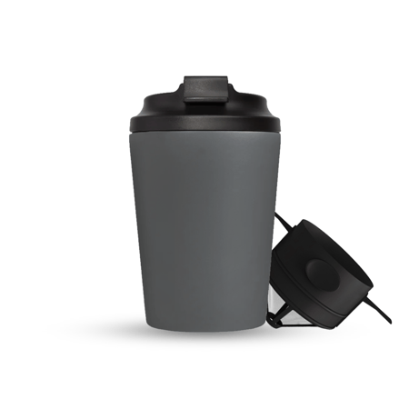 كوب اناء 12oz للبارد و الحار مع فلتر  - Anime