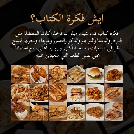 كتاب وصفات فت شيت ميلز (نسخة إلكترونية) + تحديثات مستقبلية (مجانًا)