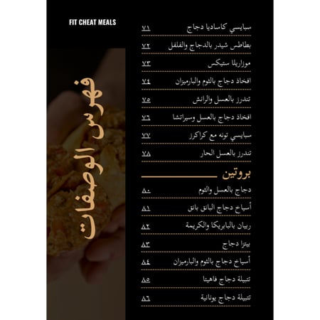 كتاب وصفات فت شيت ميلز (نسخة إلكترونية) + تحديثات مستقبلية (مجانًا)
