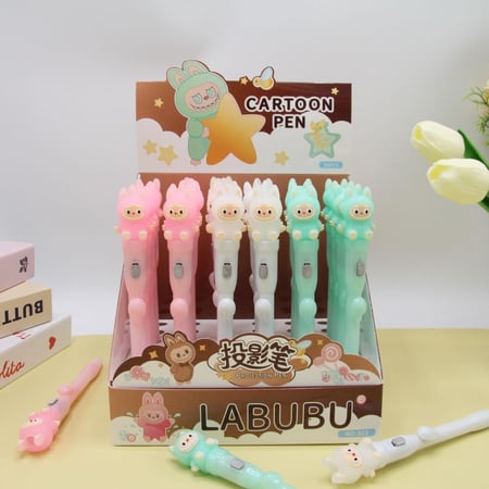 قلم حبر جاف لابوبو مع كشاف لعلم السعودية