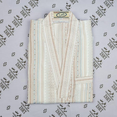 ابيض نقشه بني فاتح النقشه ( القديمه )