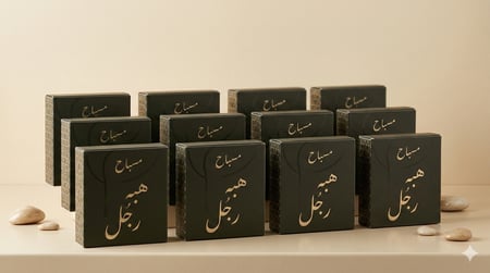 توزيعات رمضان والعيد – 6 + 6  مجموع ١٢ سبحه زجاج بطربزونة ستيل