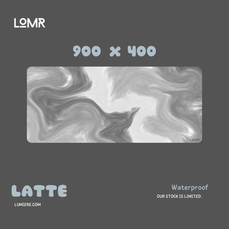 Latte Mousepad  - ماوس باد لاتيه