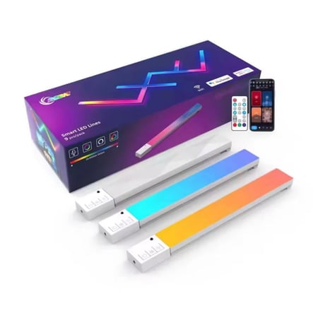 اضاءة الدايموند ليد -Diamond Lines RGBIC Wifi Lightning
