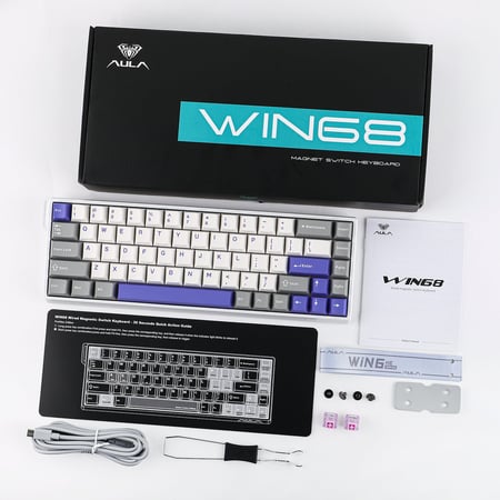 AULA Win68 HE and Win60 HE Magnetic RT E-Sports Keyboard - كيبورد