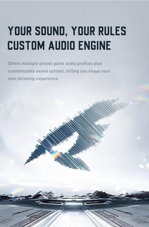 سماعة الاصدار الثاني -Picun G2 Pro E-sports Wireless - Wired Gaming Headse